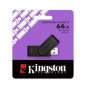 Clé USB Kingston DataTraveler USB-A 3.2 64 Go DTXS/64GB - Noir — Kingston · Smarty Paris 18e